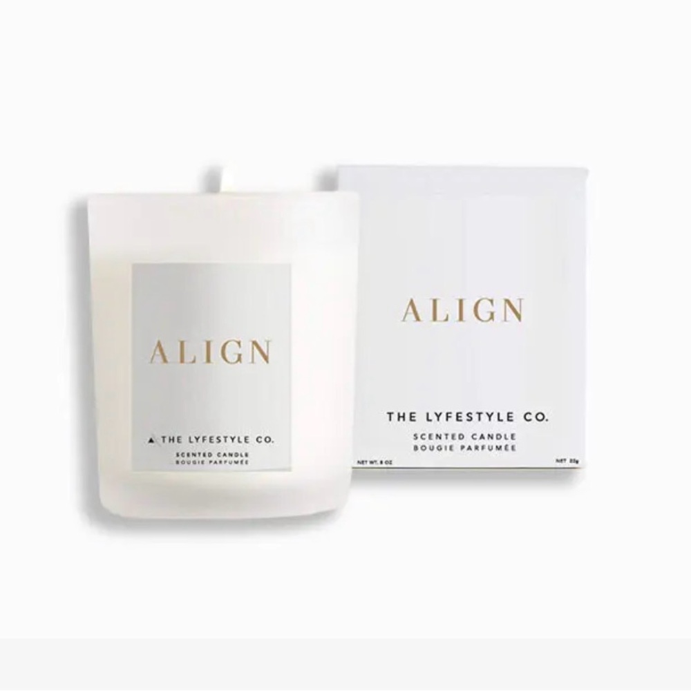 The Lifestyle Co. Align Scented Candle 50ml/1.7oz new in box
